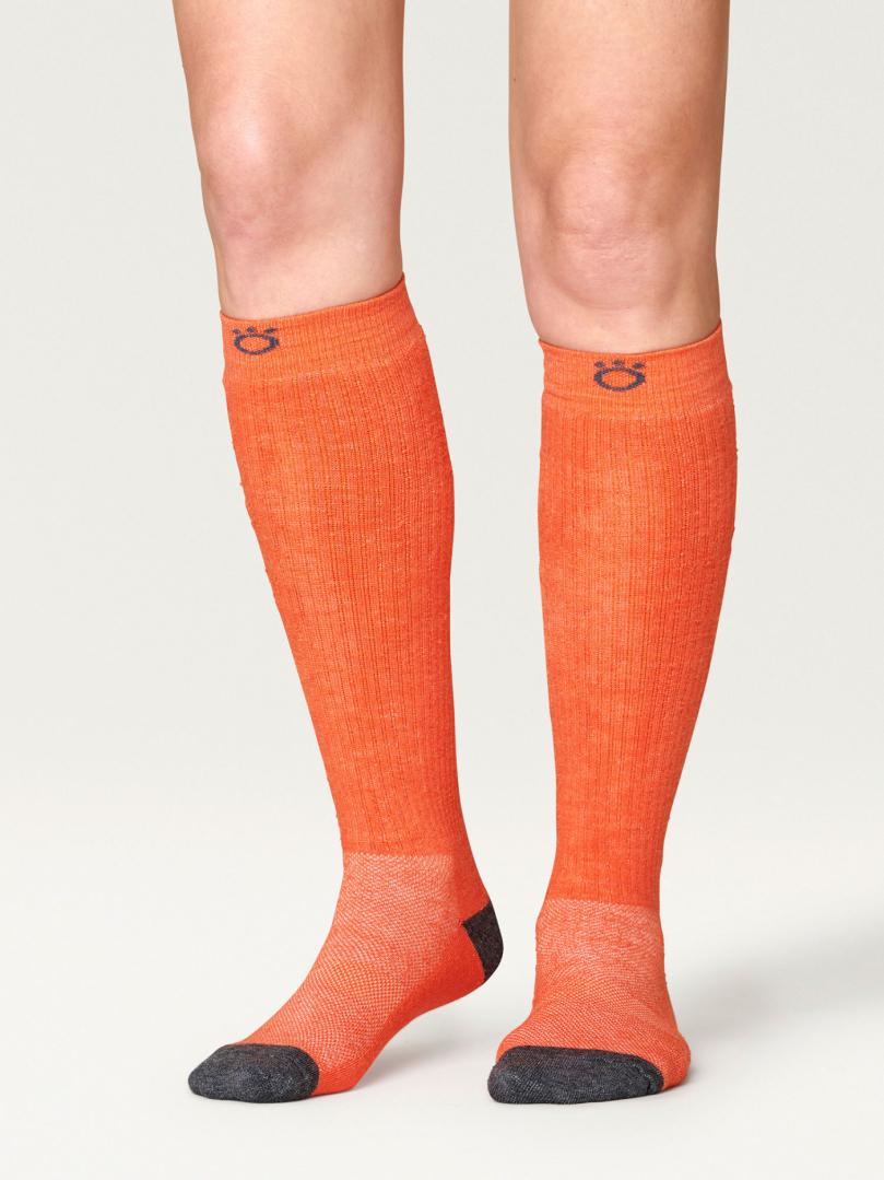 Hiker Merino Mid High Socks - Orange in the group Accessories / Socks / Socks 3 for 2 at Röyk (13107343436_r)