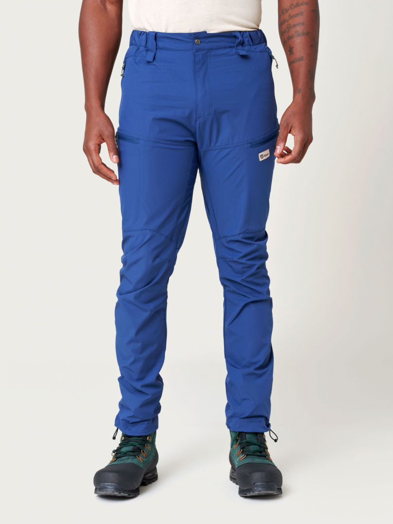 Men's Hiking Flex Pants - Denim Blue in the group Men's / Pants - Men's / Outdoor- & hiking pants - Men's at Röyk (19112046_r)