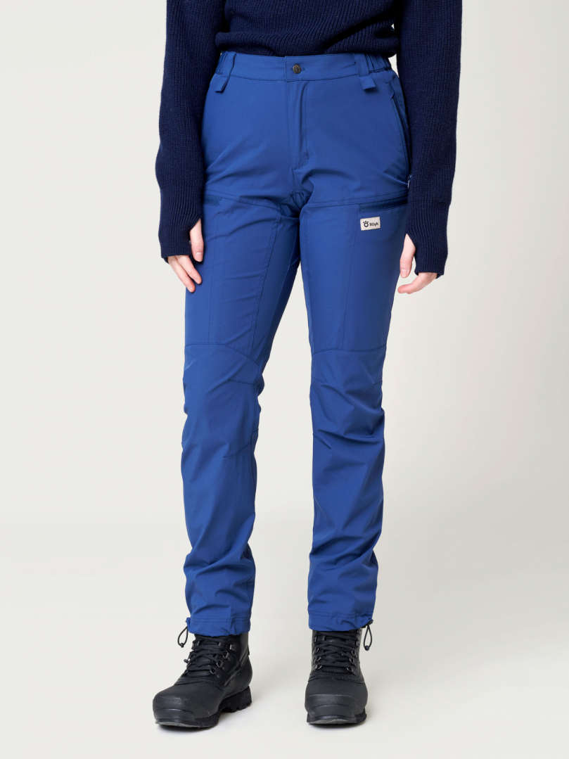 Women's Hiking Flex Pants - Denim Blue in the group Women's / Pants - Women's / Outdoor- & hiking pants - Women's at Röyk (29112036_r)