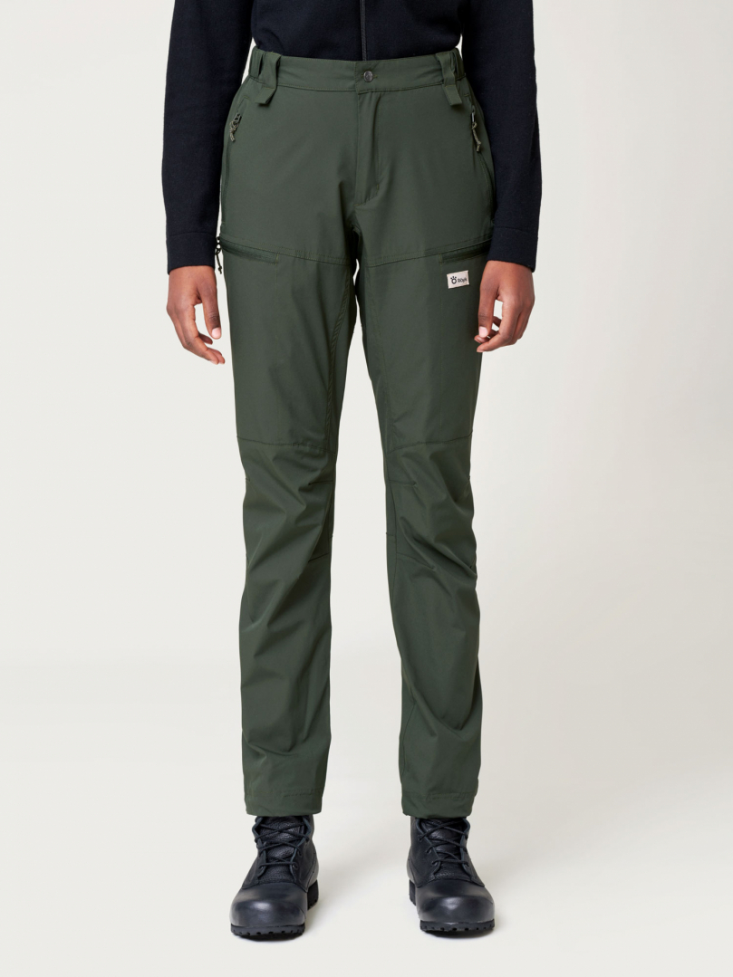 Women's Hiking Flex Pants - Forest Green in the group Women's / Pants - Women's / Outdoor- & hiking pants - Women's at Röyk (291136_r)