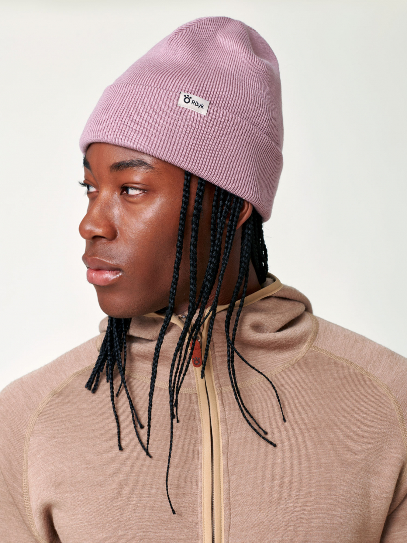Day Merino Beanie - Dusty Pink in the group Accessories / Beanies & hats at Röyk (636)